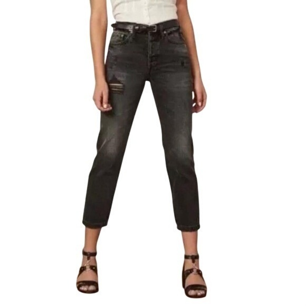 Revolve Boyish The Tommy Denim Straight Leg Crop Jean Size‎ 26